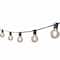 16ct. Shatterproof Black Globe Bulb LED String Lights by Ashland®